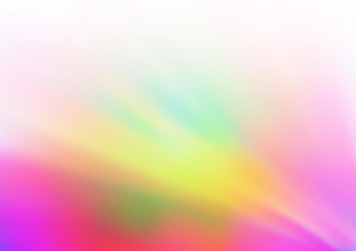 Light Multicolor, Rainbow vector blurred bright pattern.