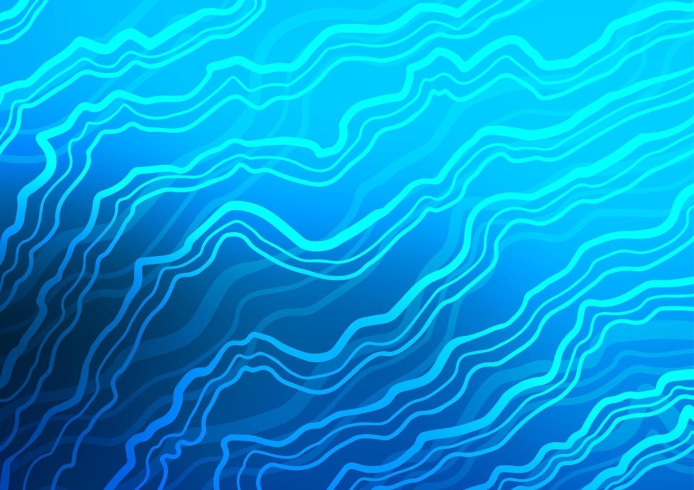 Light BLUE vector pattern with lava shapes.