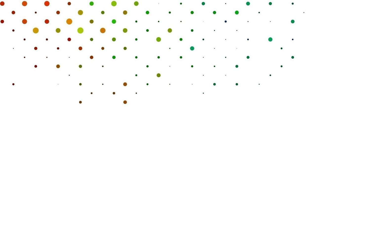 Light Multicolor, Rainbow vector layout with circle shapes.