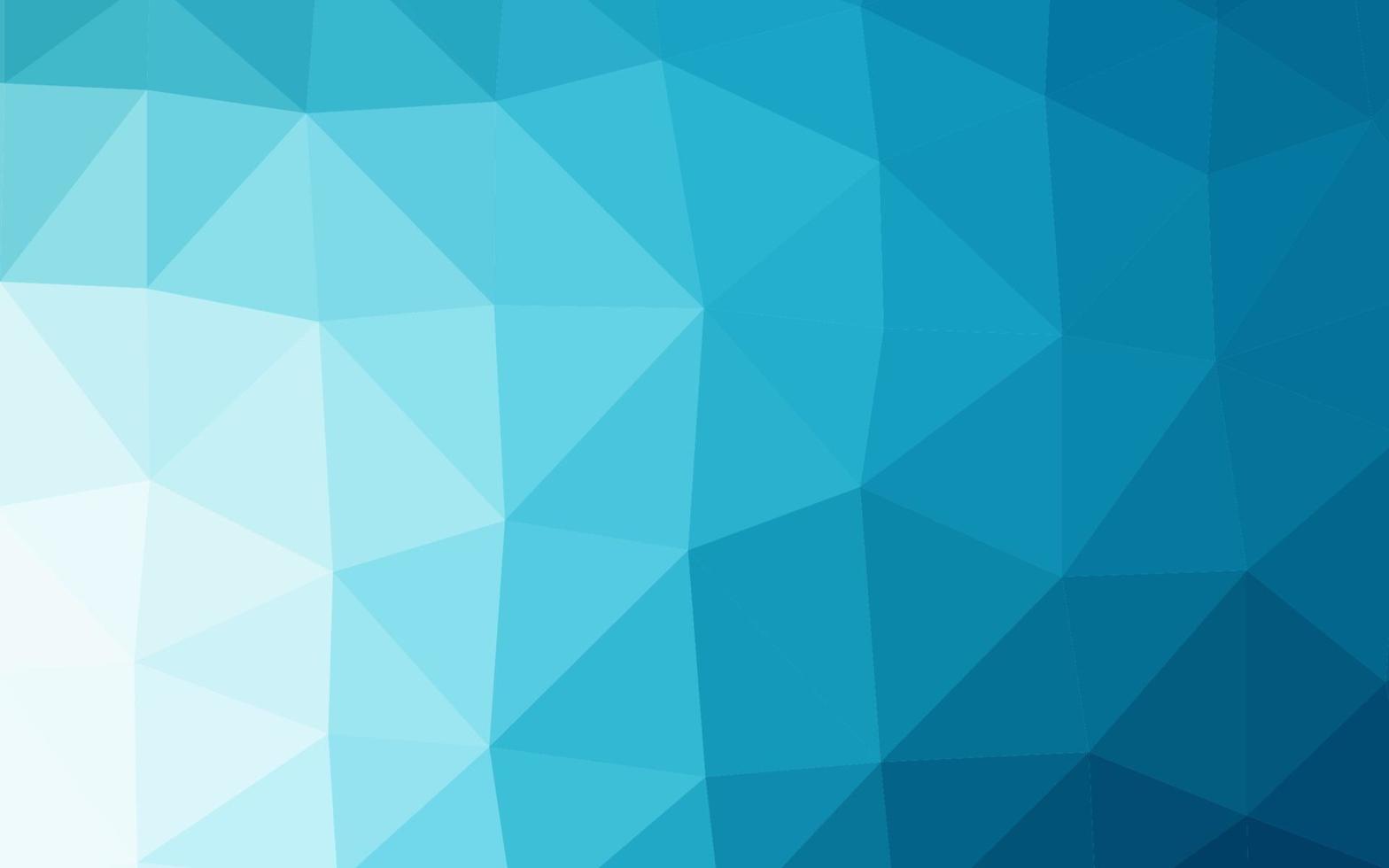 Light BLUE vector blurry triangle pattern.