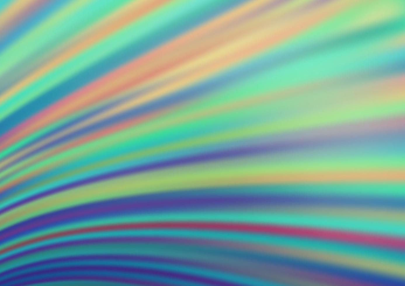 Light Blue, Green vector background with lava shapes.