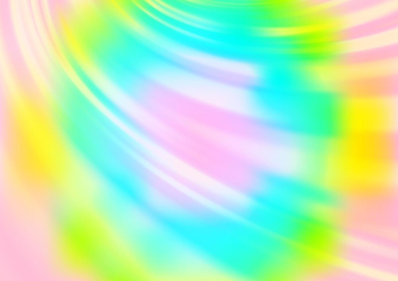 luz multicolor, plantilla abstracta de vector de arco iris.