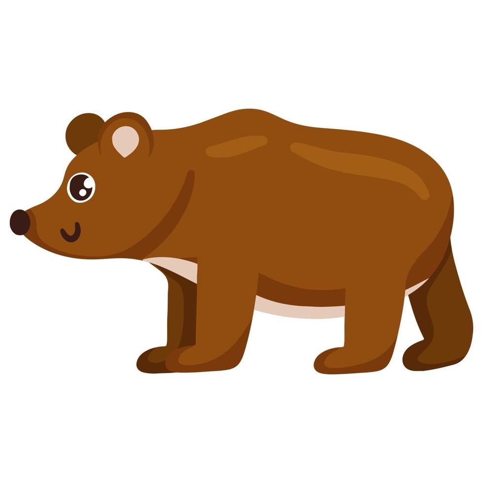 Bear. Forest animal. Vector cartoon style. Isolated on a white background 6975985 Vector Art at Vecteezy Bear. Forest animal. Vector cartoon style. Isolated on a white background 6975985 Vector Art at Vecteezy