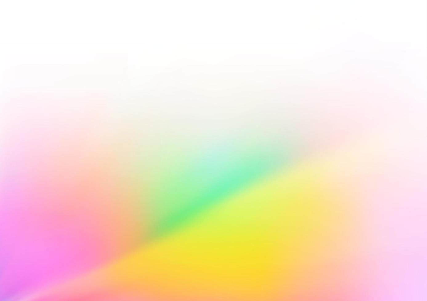 Light Multicolor, Rainbow vector blurred and colored template.