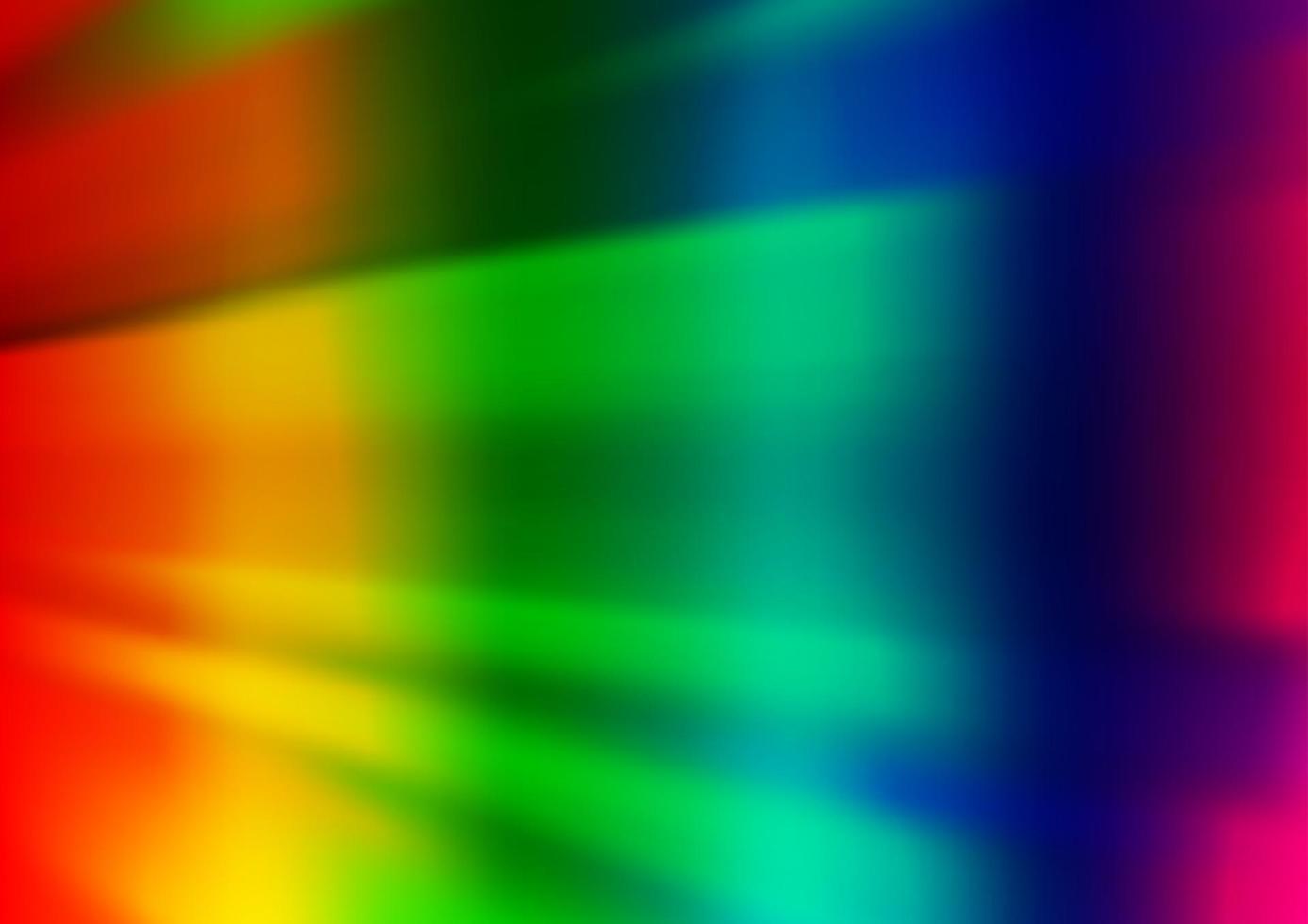 Light Multicolor, Rainbow vector blurred bright background.