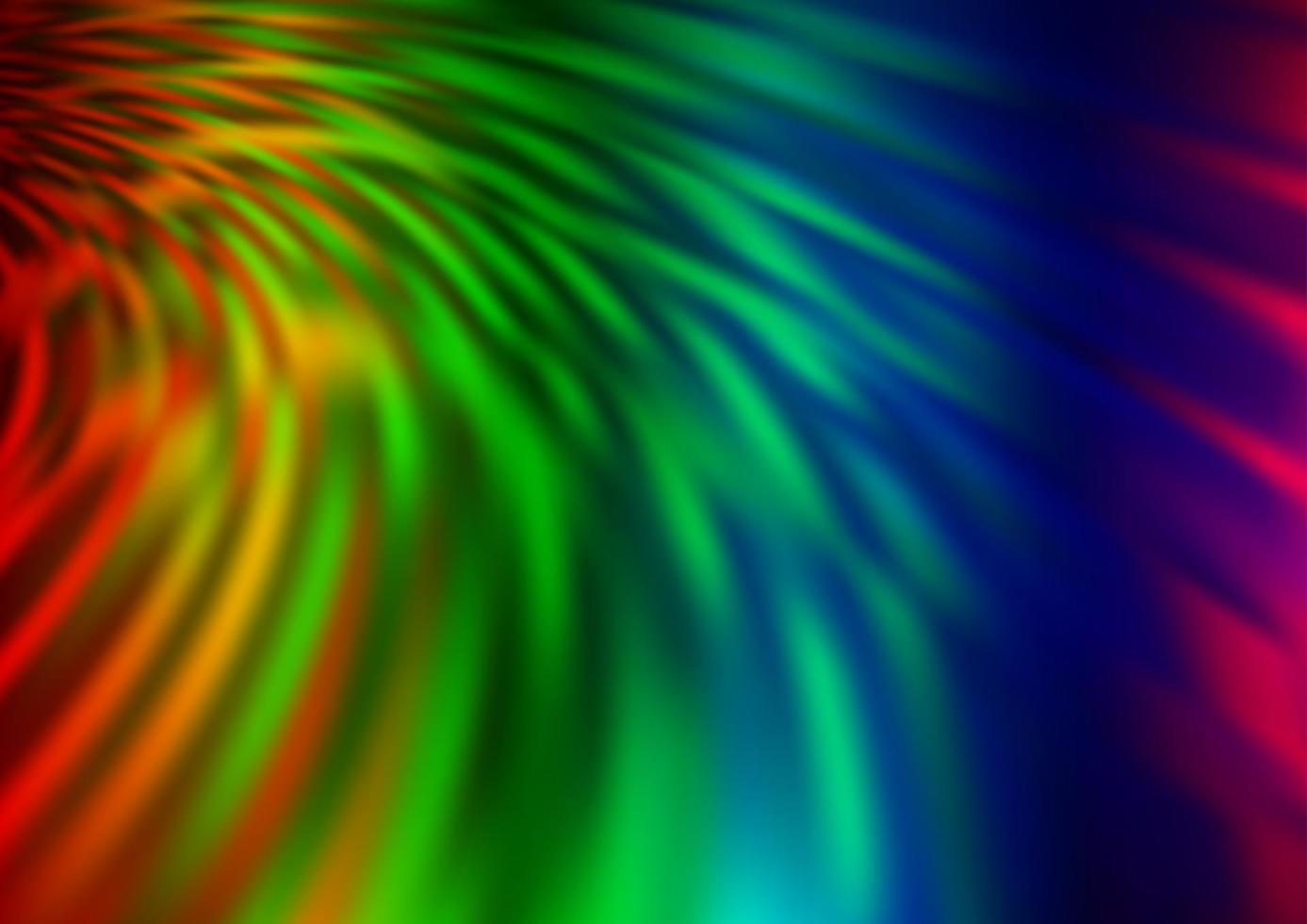 Light Multicolor, Rainbow vector modern bokeh pattern.