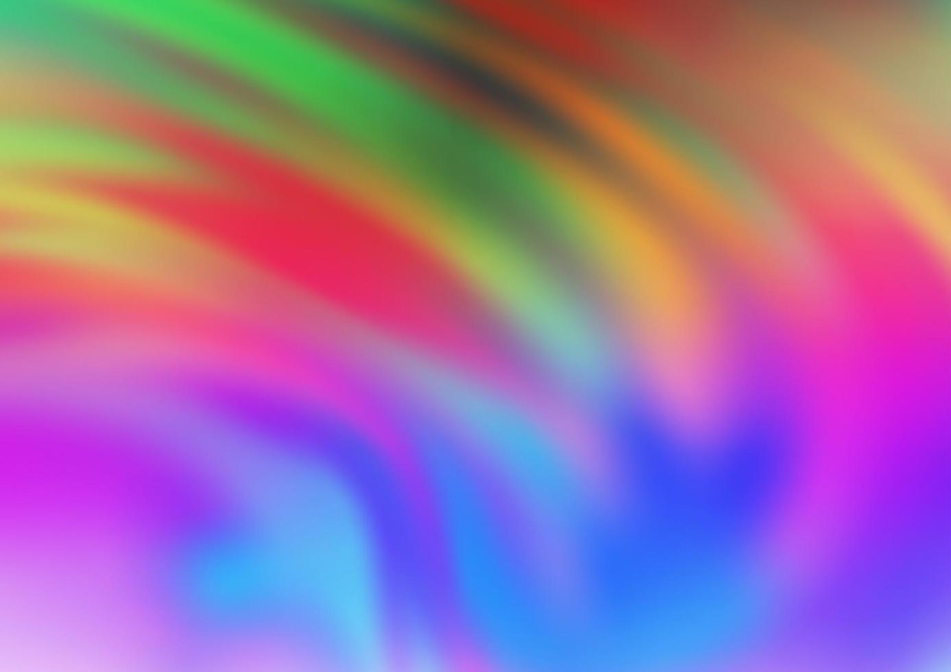 Light Multicolor, Rainbow vector blurred bright template.