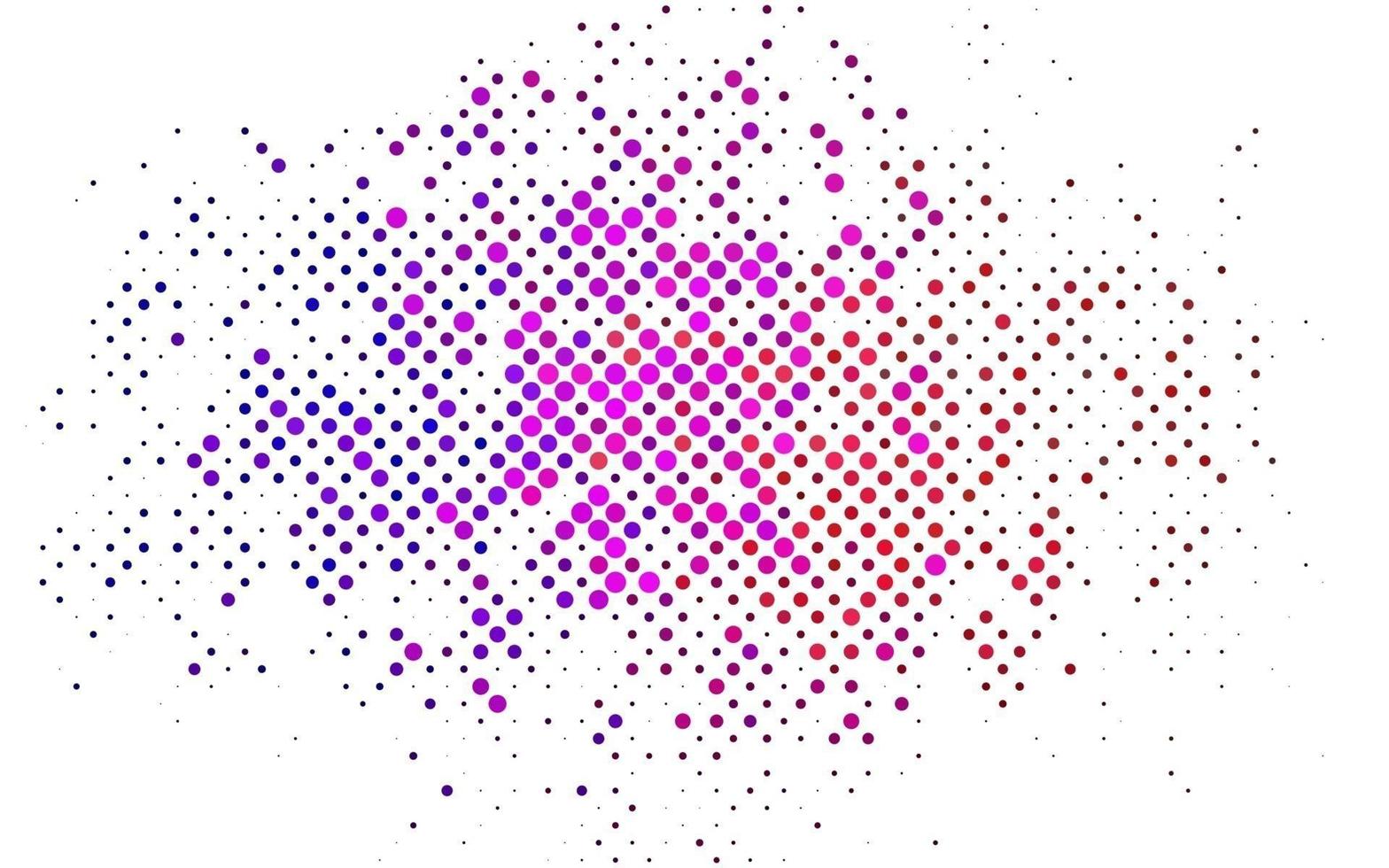 Light Multicolor, Rainbow vector background with bubbles.