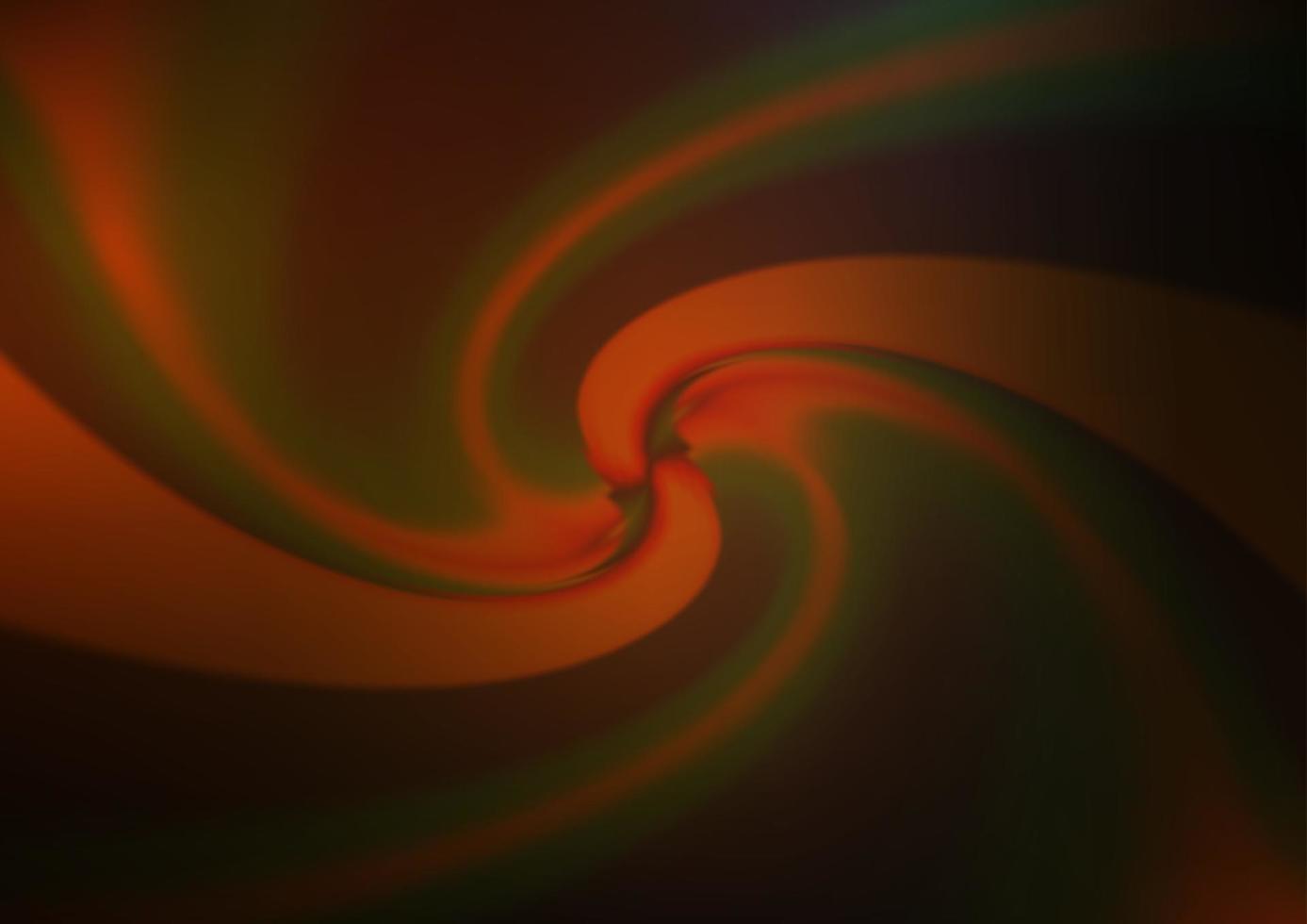 Dark Orange vector blurred shine abstract pattern.