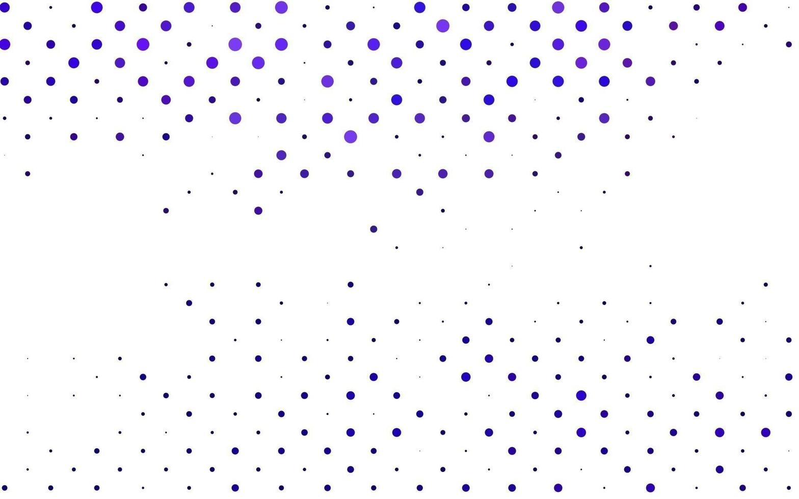 Light Purple vector background with bubbles.