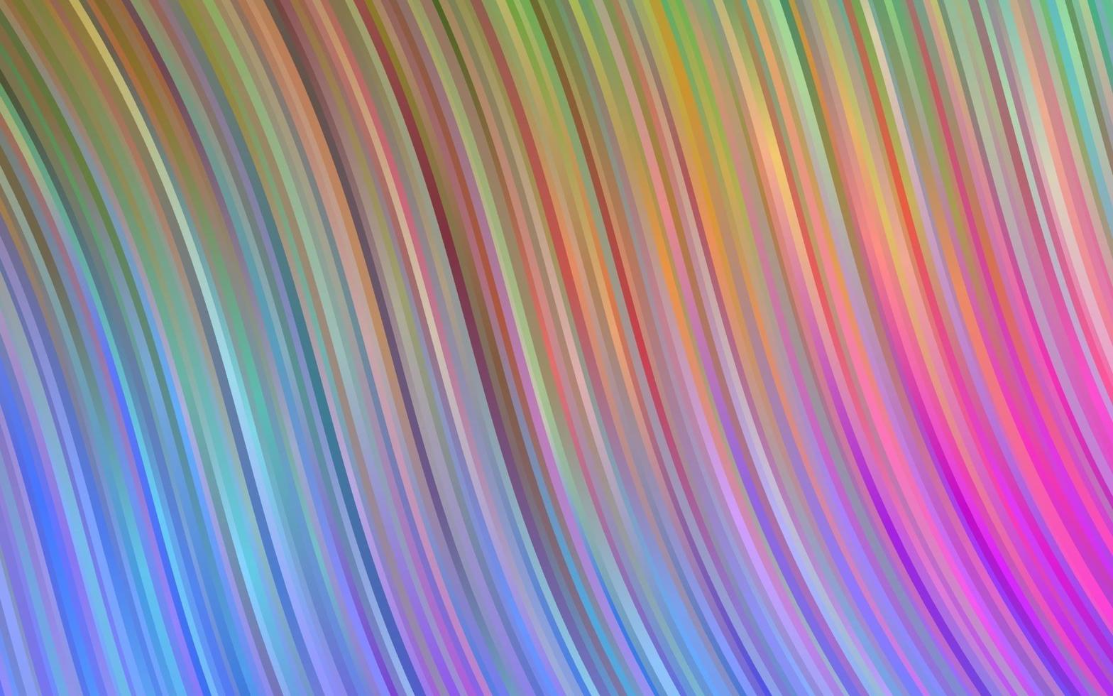 Light Multicolor, Rainbow vector pattern with lamp shapes.