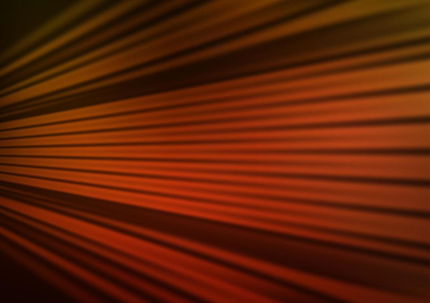 Dark Orange vector blurred bright pattern.