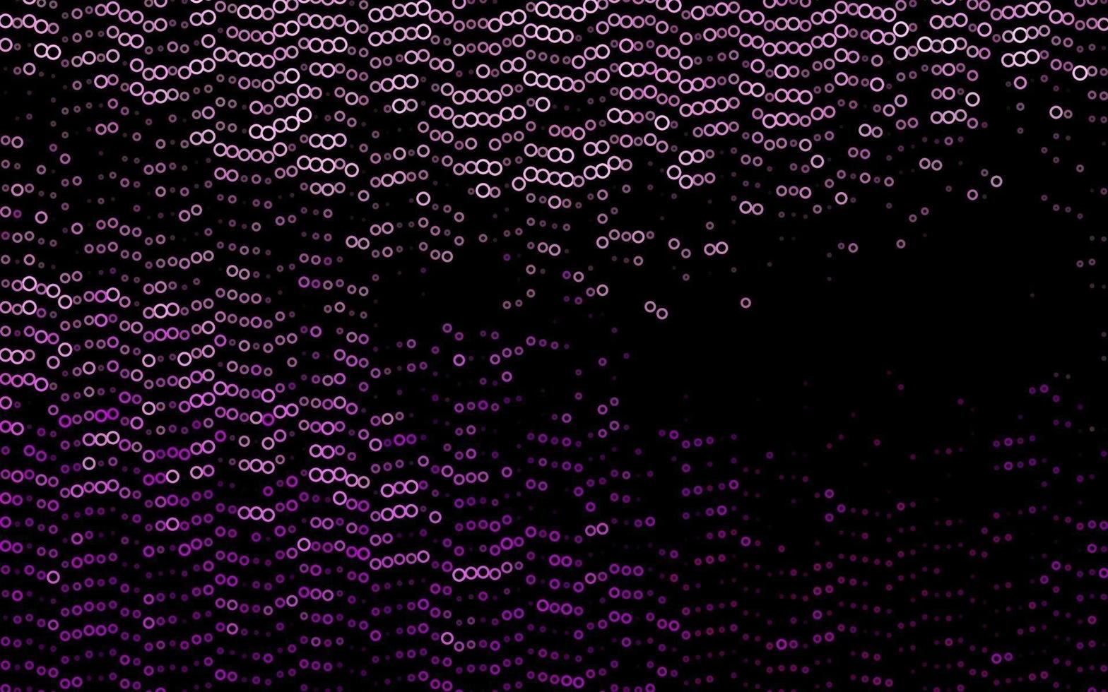 Light Purple vector template with circles.