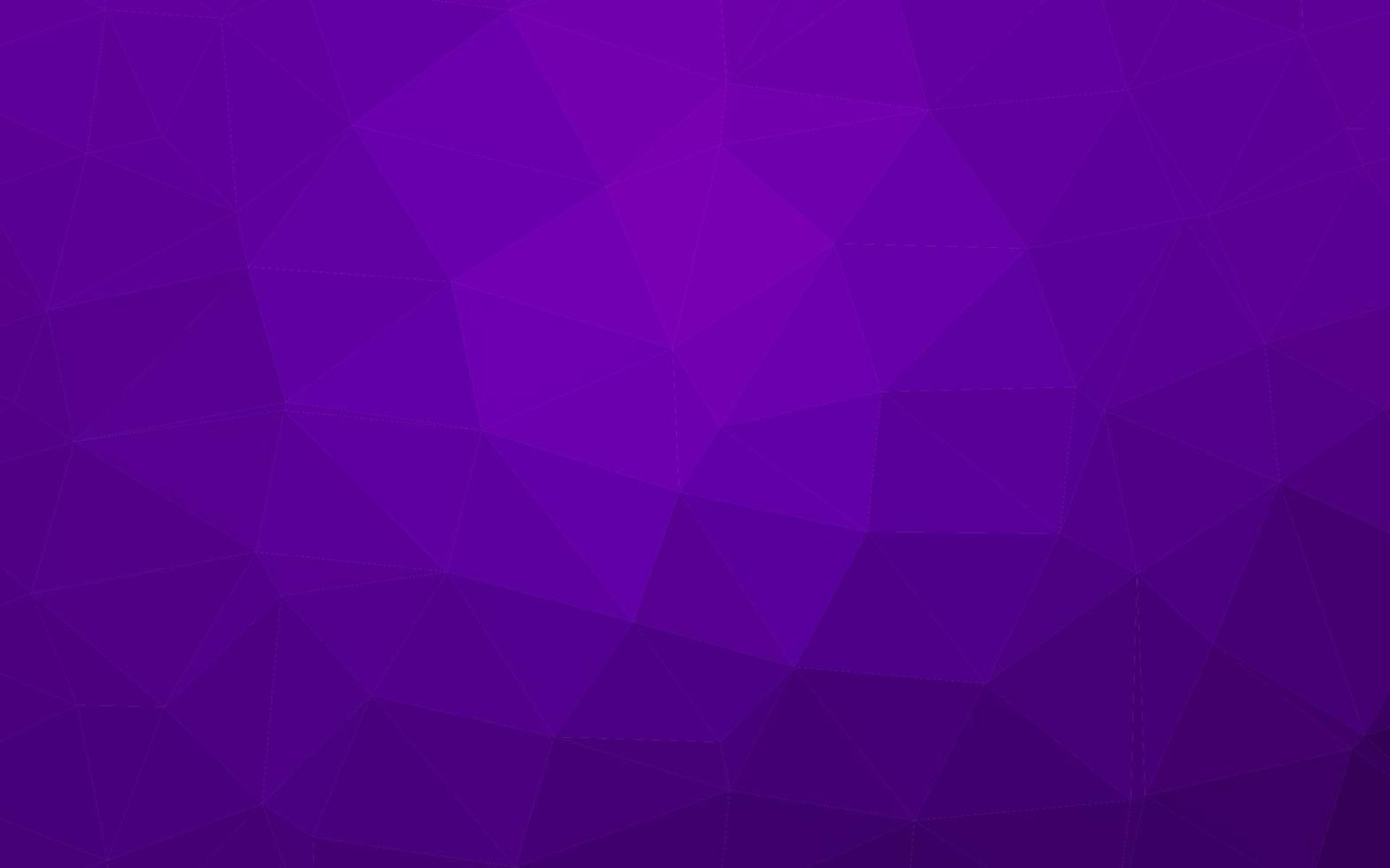 Light Purple vector triangle mosaic texture.