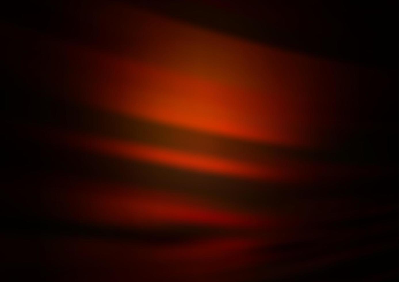 Dark Orange vector blurred shine abstract background.
