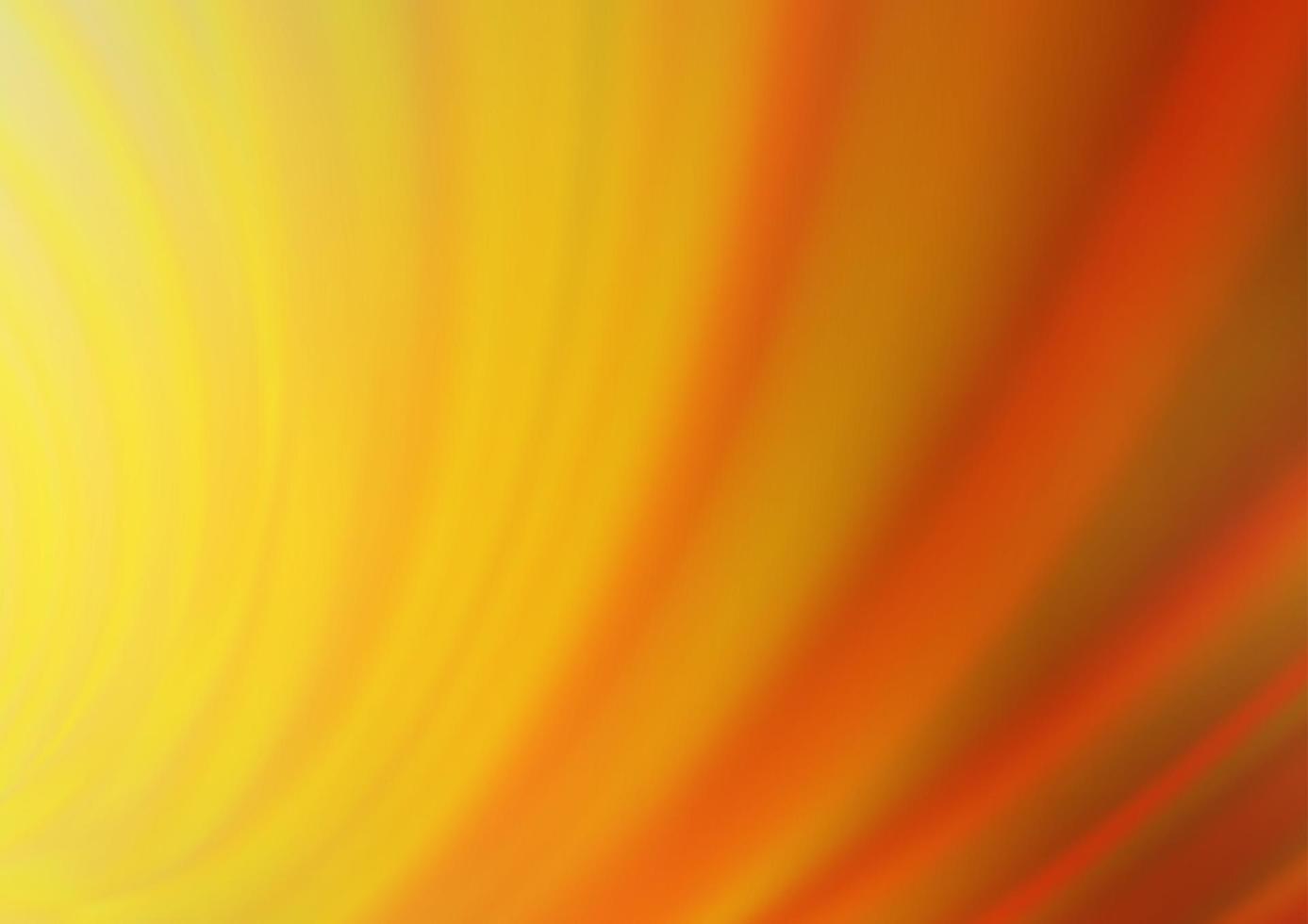 Light Orange vector abstract bokeh pattern.