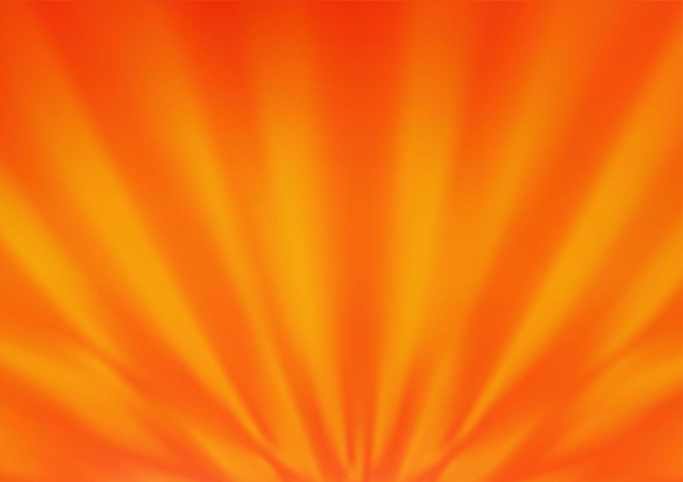 Light Orange vector abstract bokeh pattern.