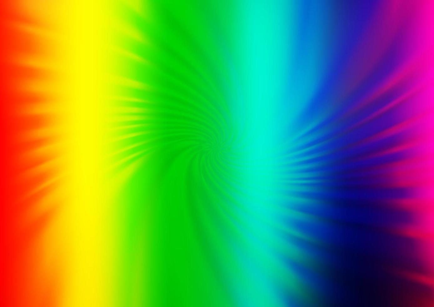 Light Multicolor, Rainbow vector abstract blurred background.