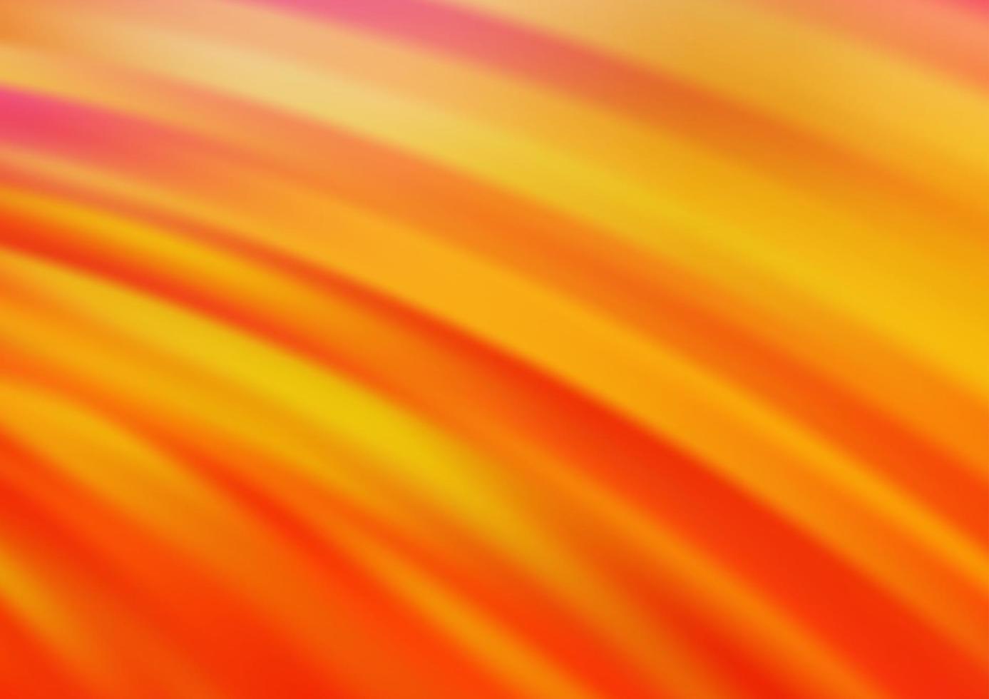 patrón vectorial naranja claro con formas líquidas. vector