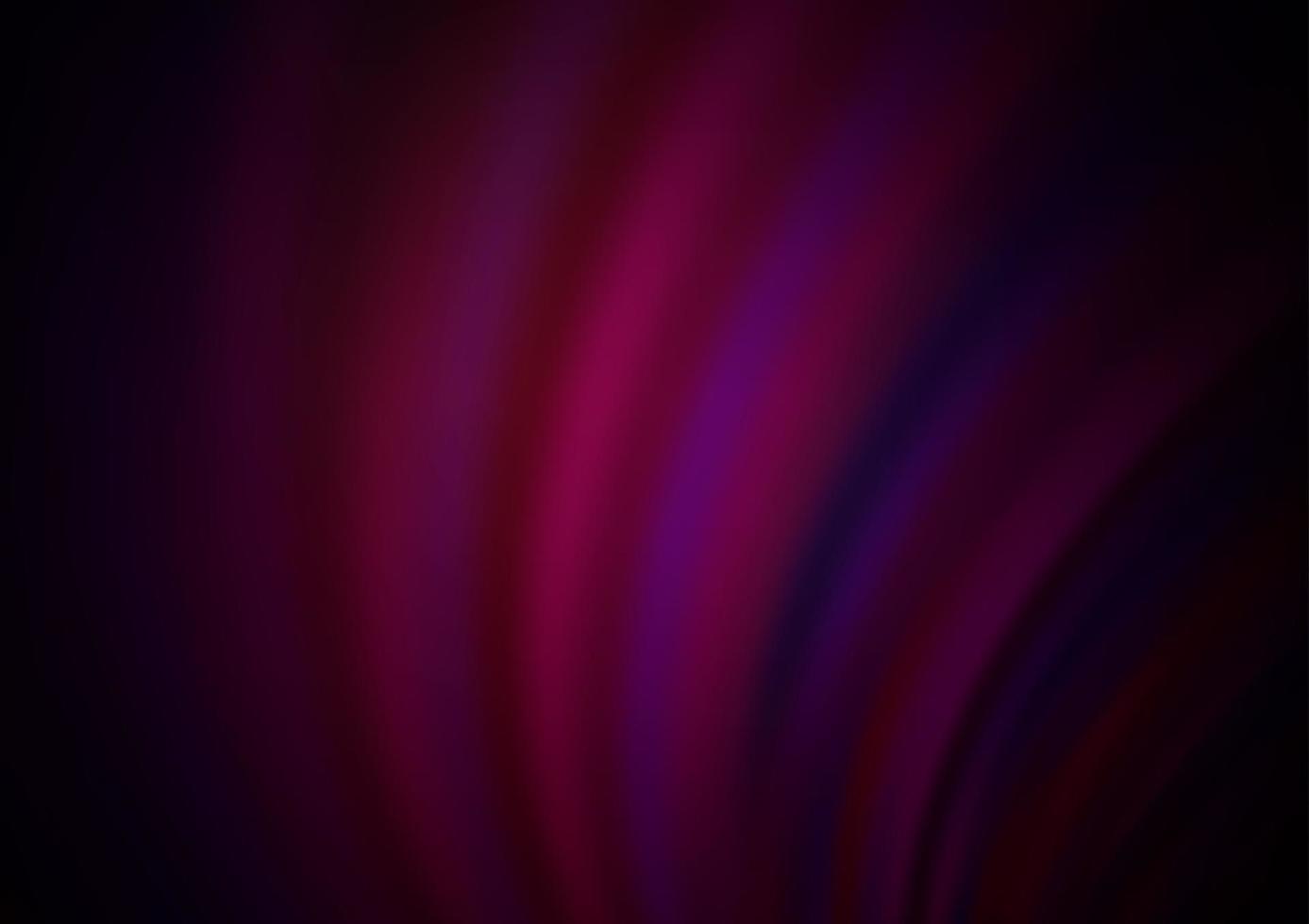 Dark Pink vector pattern with lines, ovals.