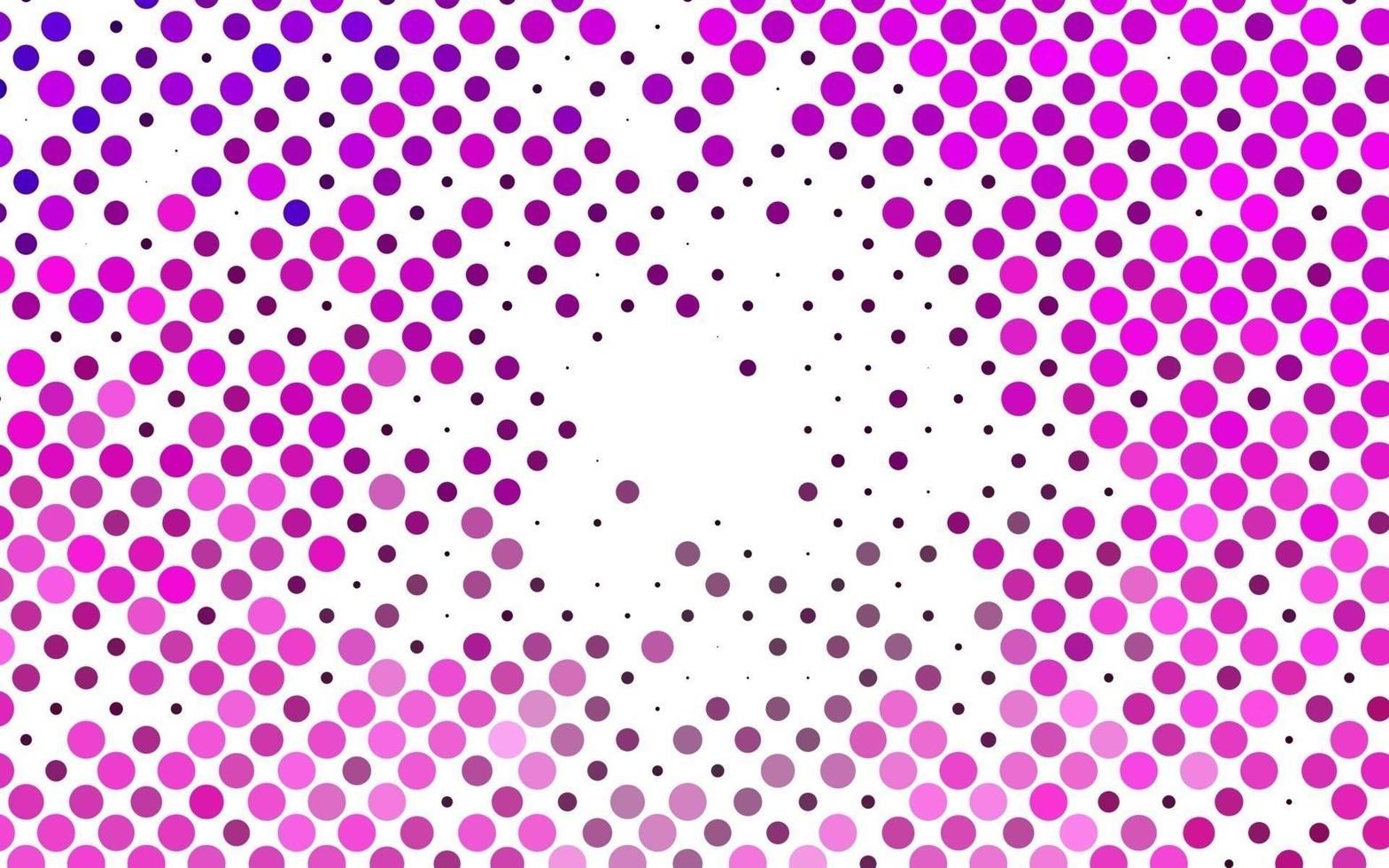 Light Pink vector backdrop with dots.