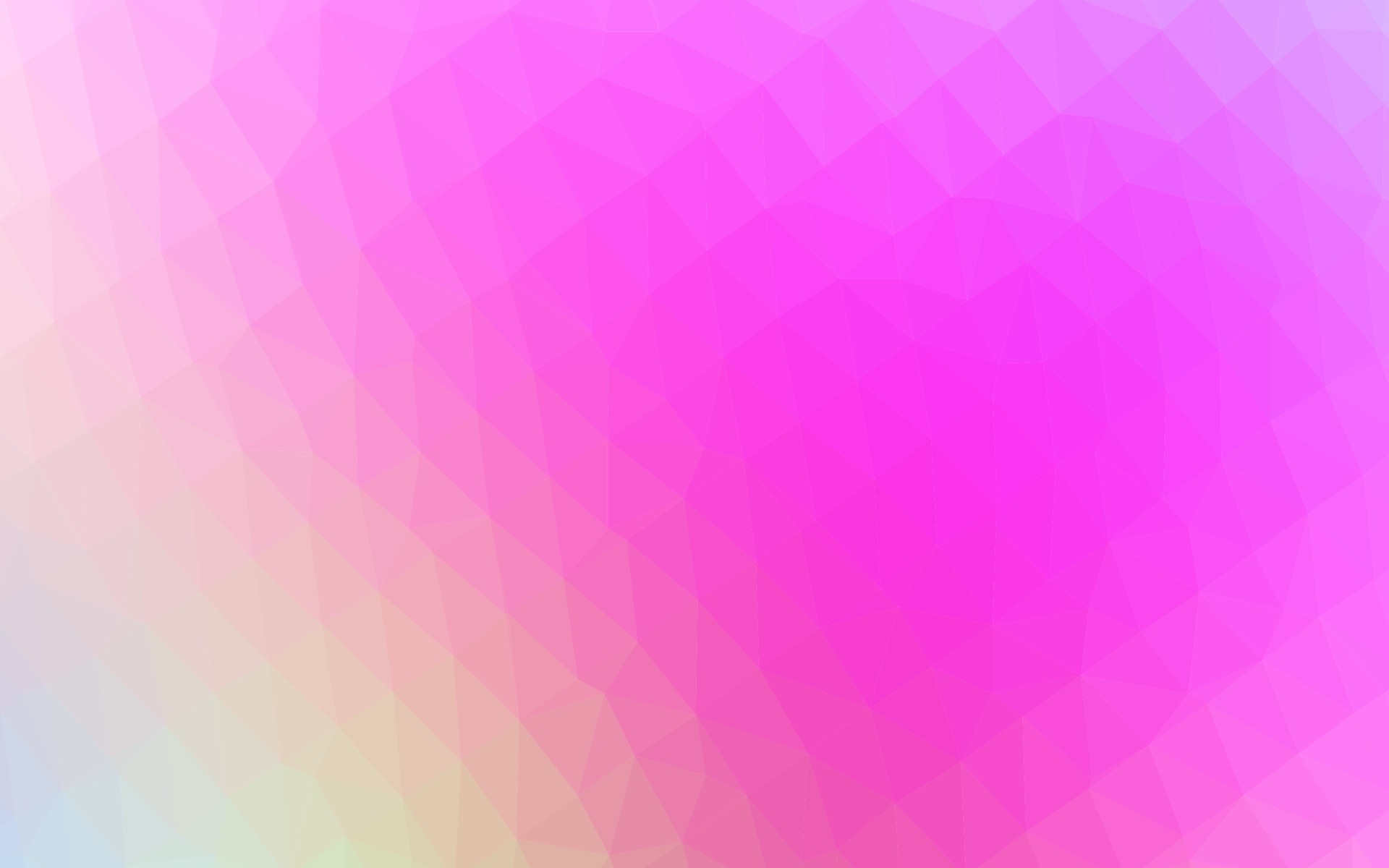 Light Pink vector shining triangular background. 6976481 Vector ...