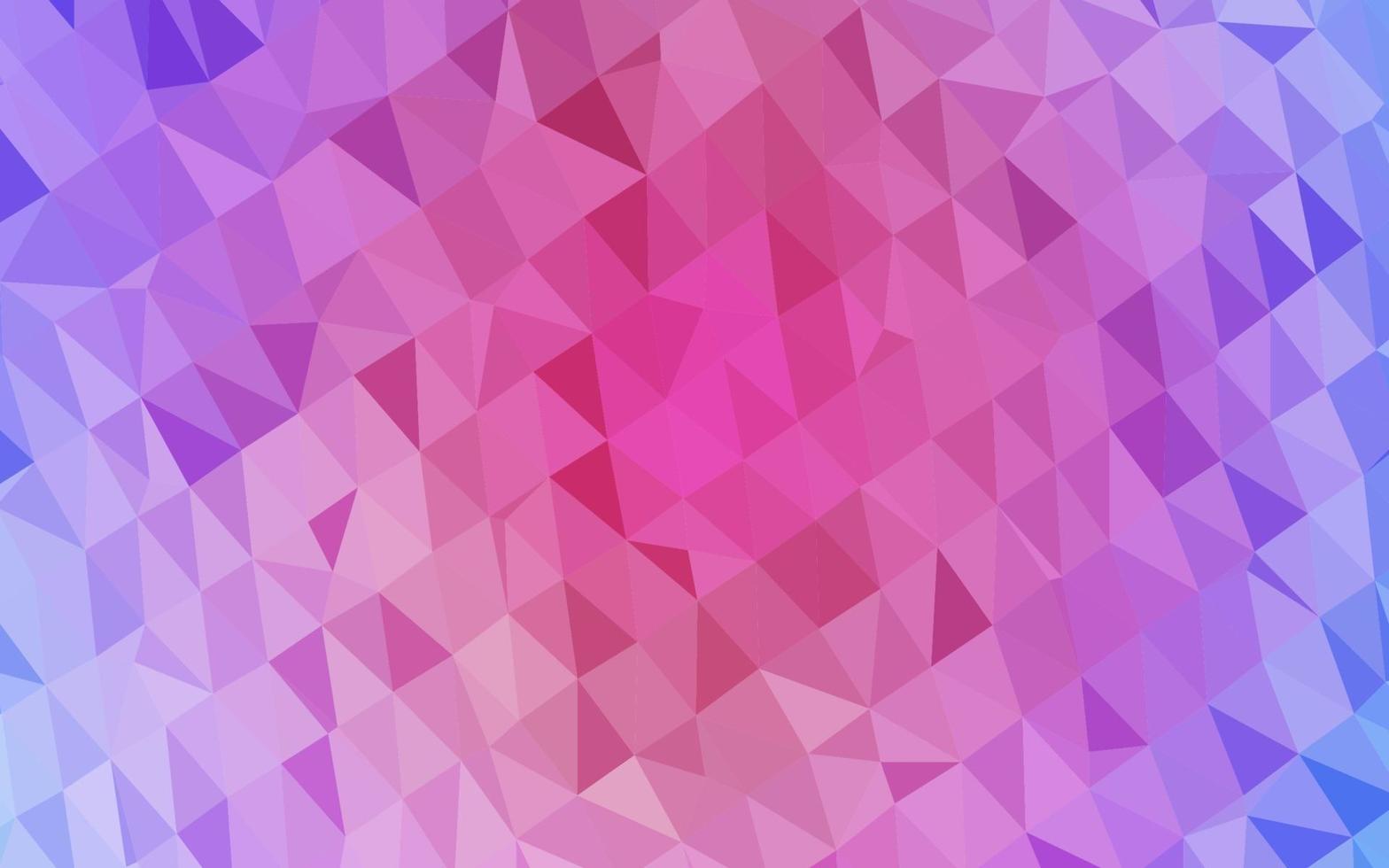 Fondo de mosaico abstracto de vector rosa claro, azul.