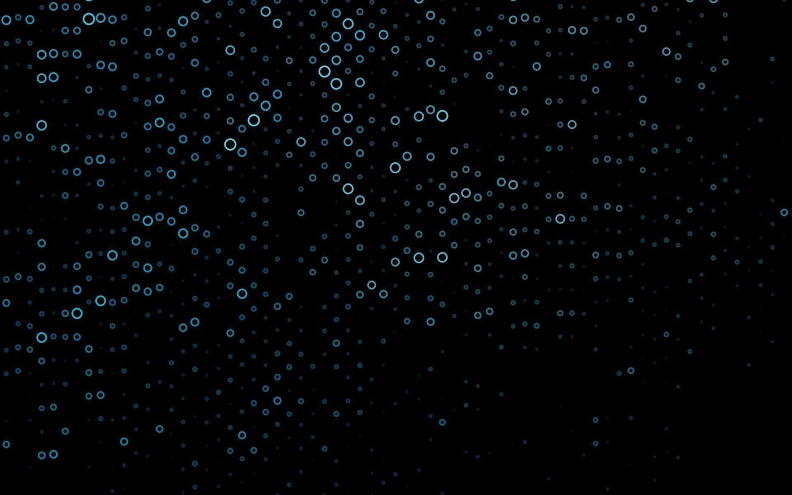 Light BLUE vector template with circles.