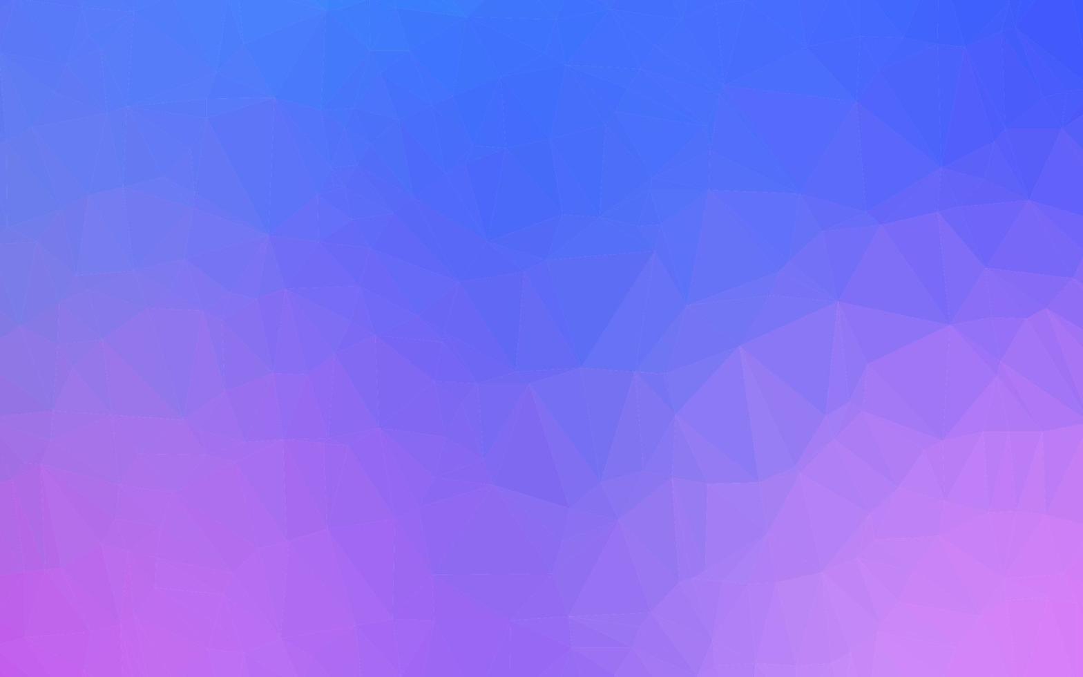 Light Pink, Blue vector abstract polygonal layout.