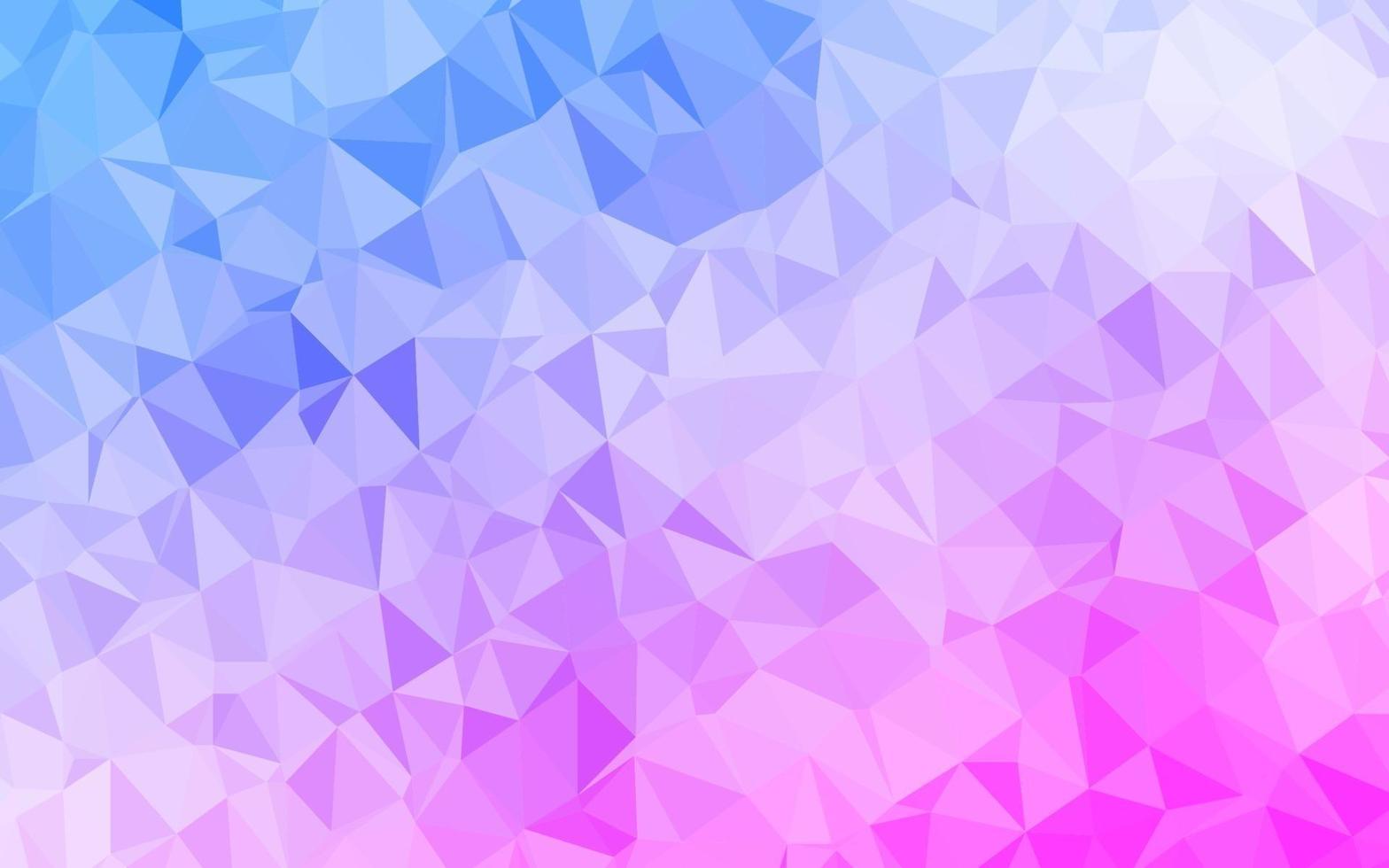 Fondo de mosaico abstracto de vector rosa claro, azul.
