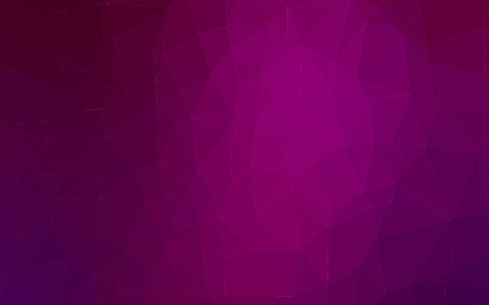 Light Purple vector abstract polygonal cover.