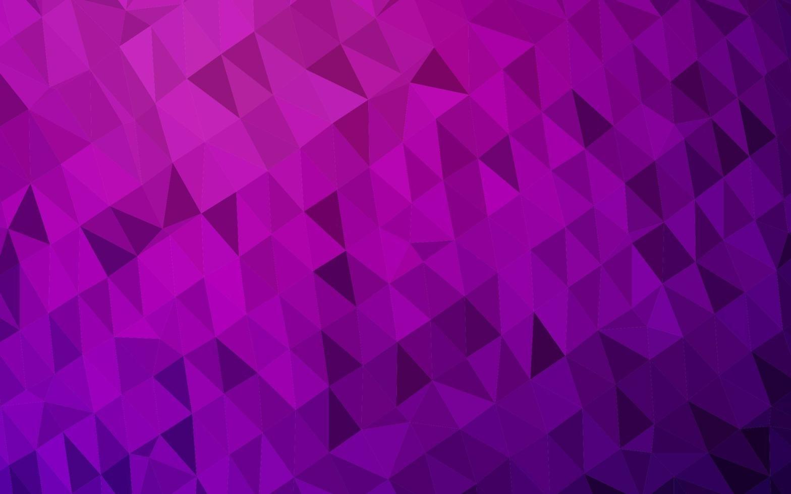 Dark Purple vector polygonal template.