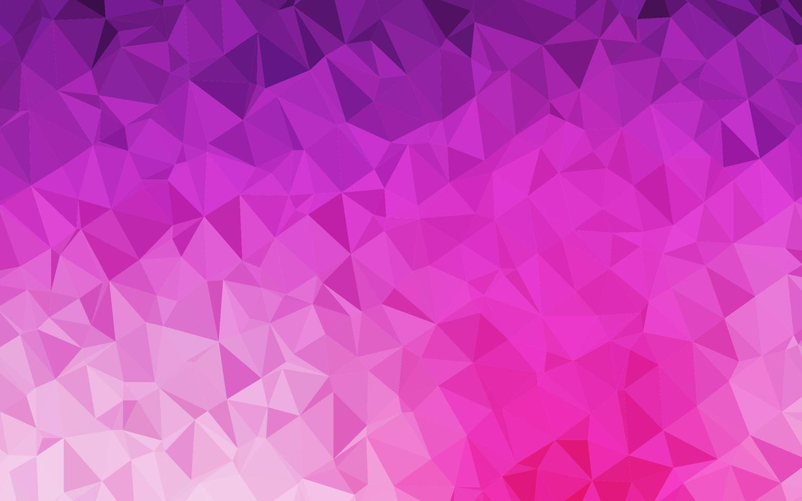 Light Pink vector polygon abstract backdrop.