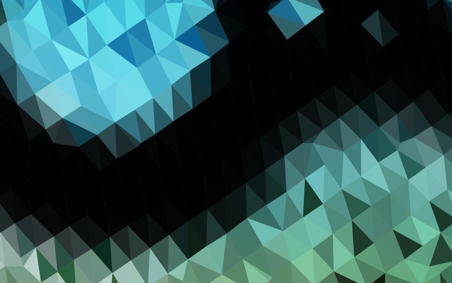 Light BLUE vector abstract polygonal layout.