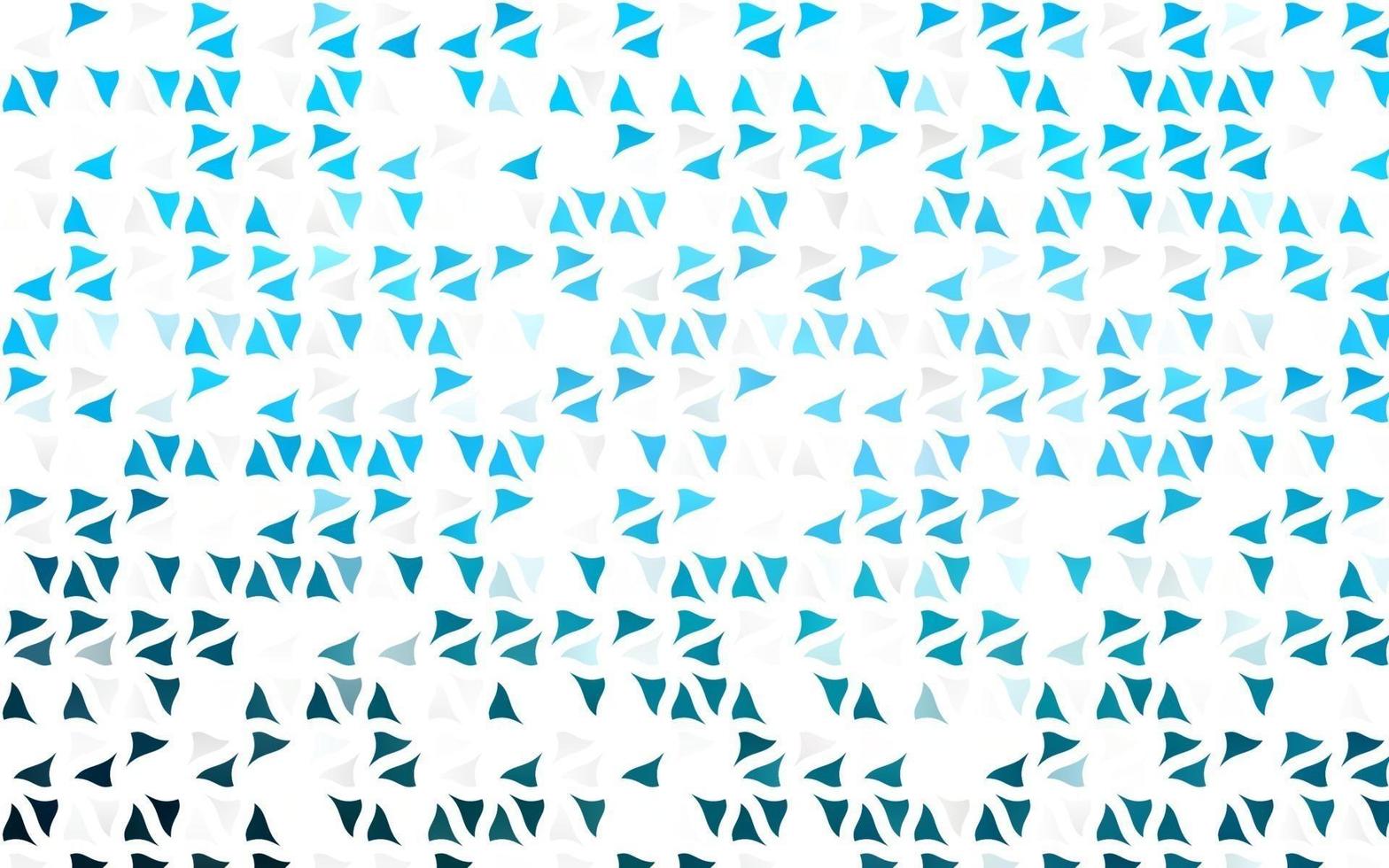 Light BLUE vector texture in triangular style.