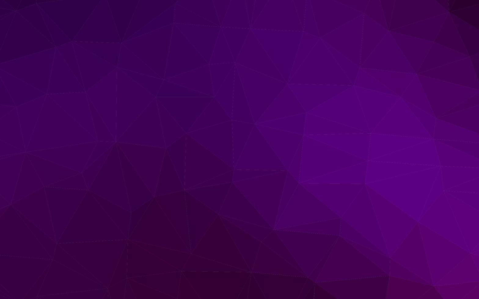 Dark Purple vector polygonal template.