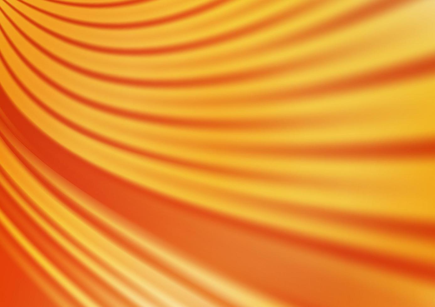 Light Orange vector blurred shine abstract background.