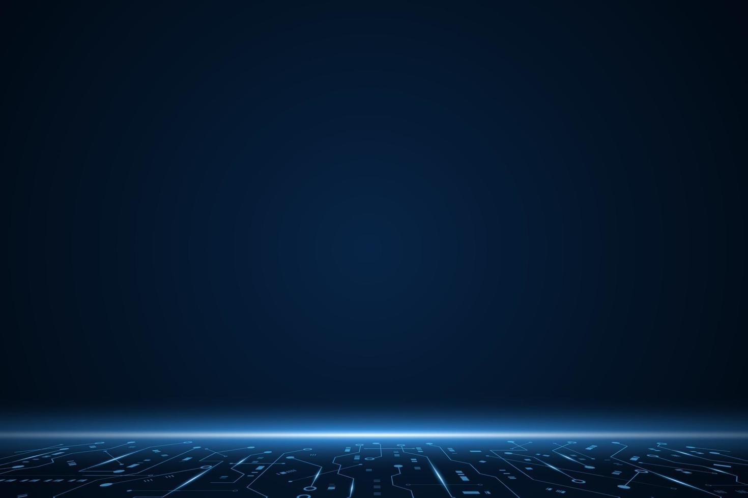 Vector futuristic technology background , Electronic motherboard , Communication and engineering concept