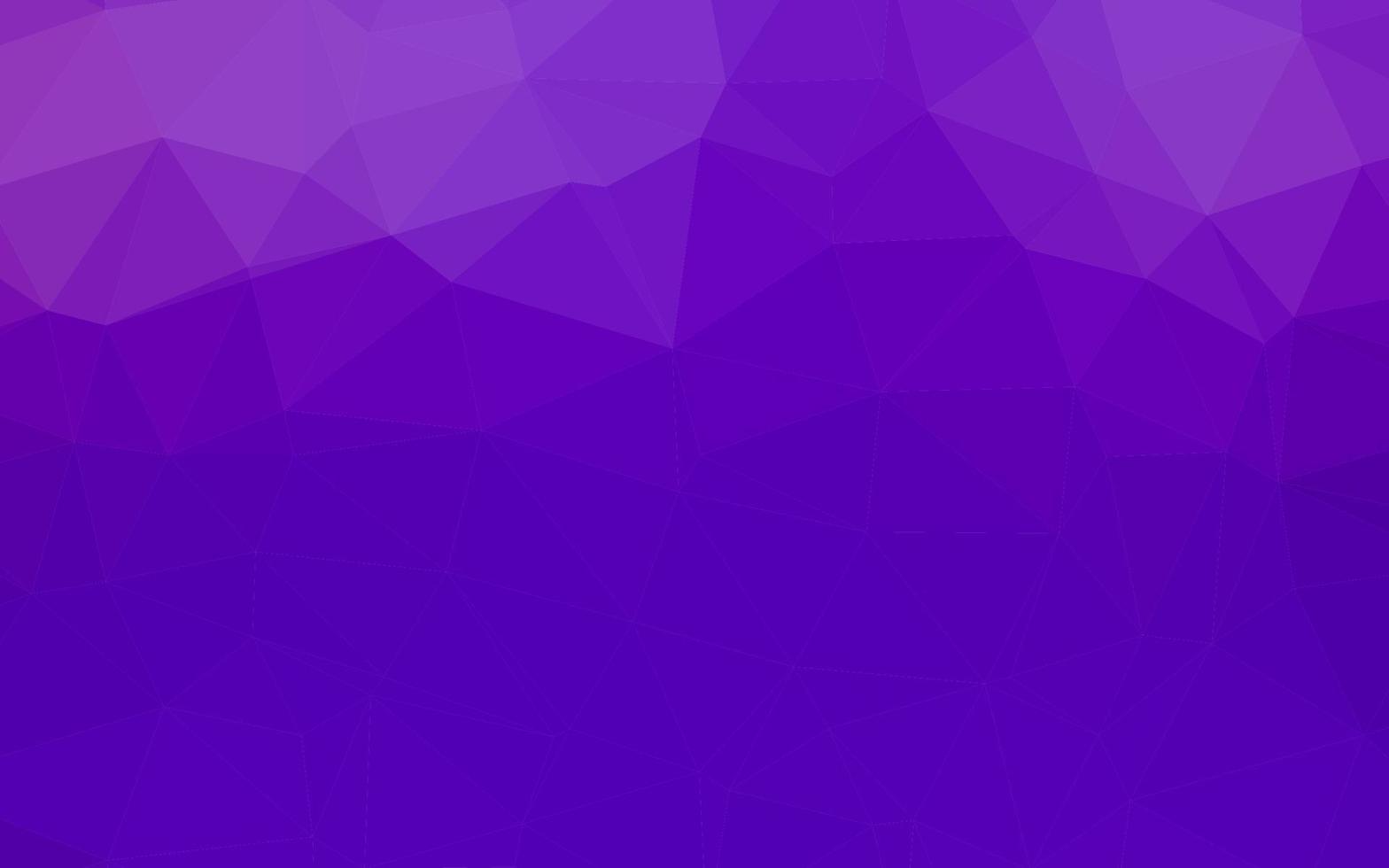 Light Purple vector polygonal template.