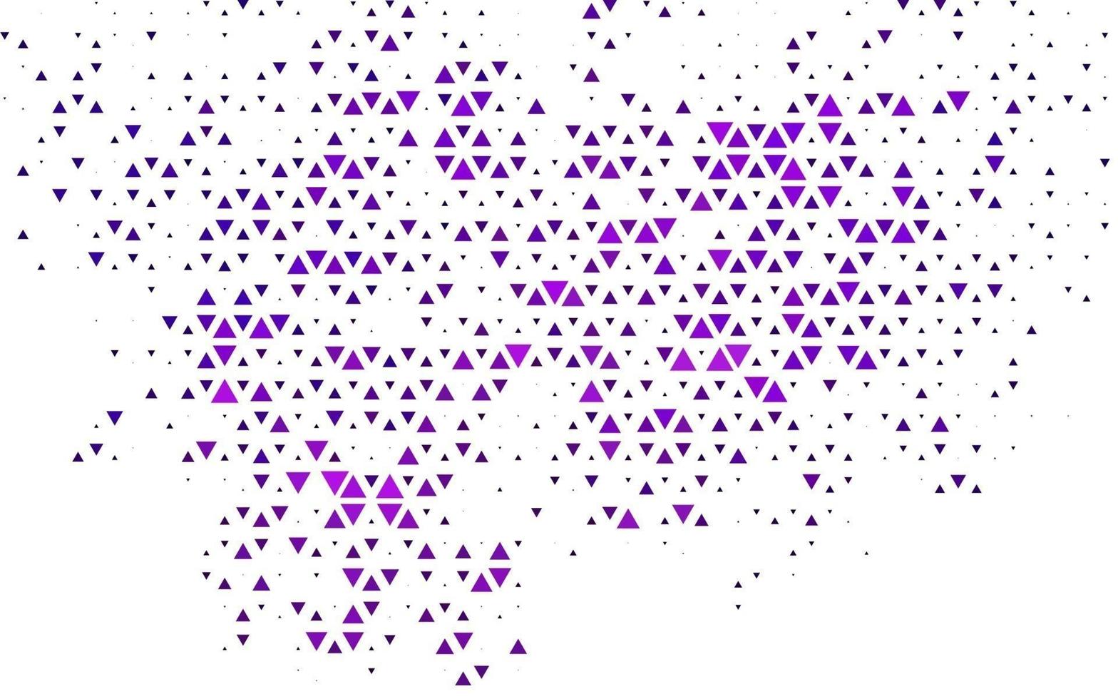 Light Purple vector layout with lines, triangles.