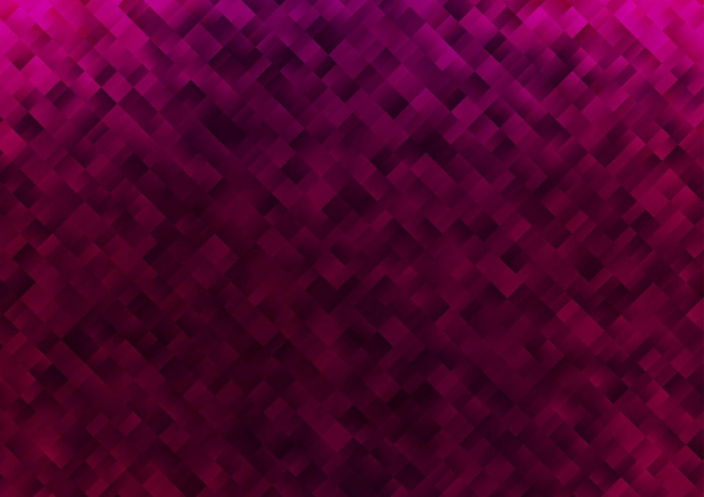 textura de vector púrpura claro en estilo rectangular.