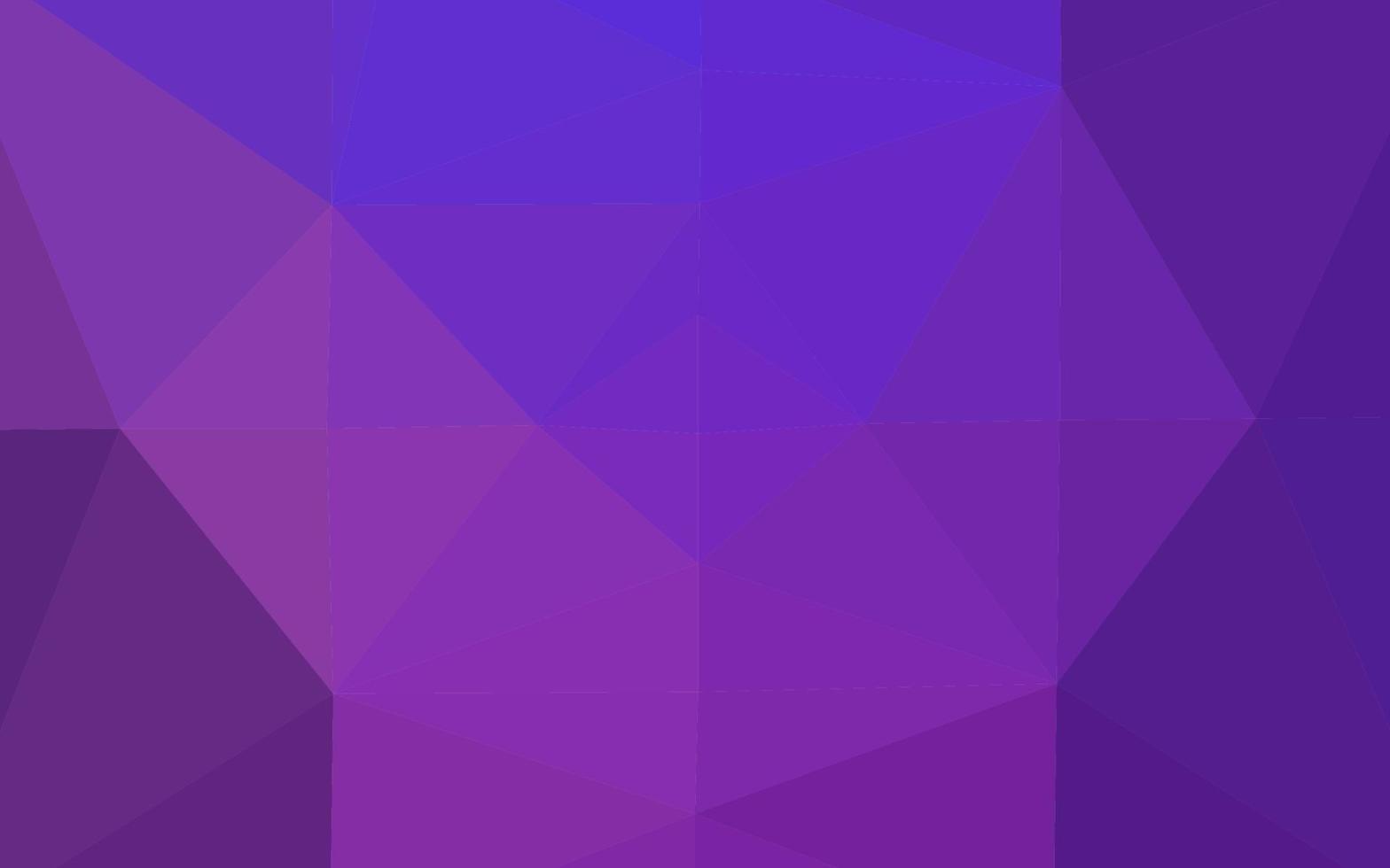 Light Purple vector polygon abstract backdrop.