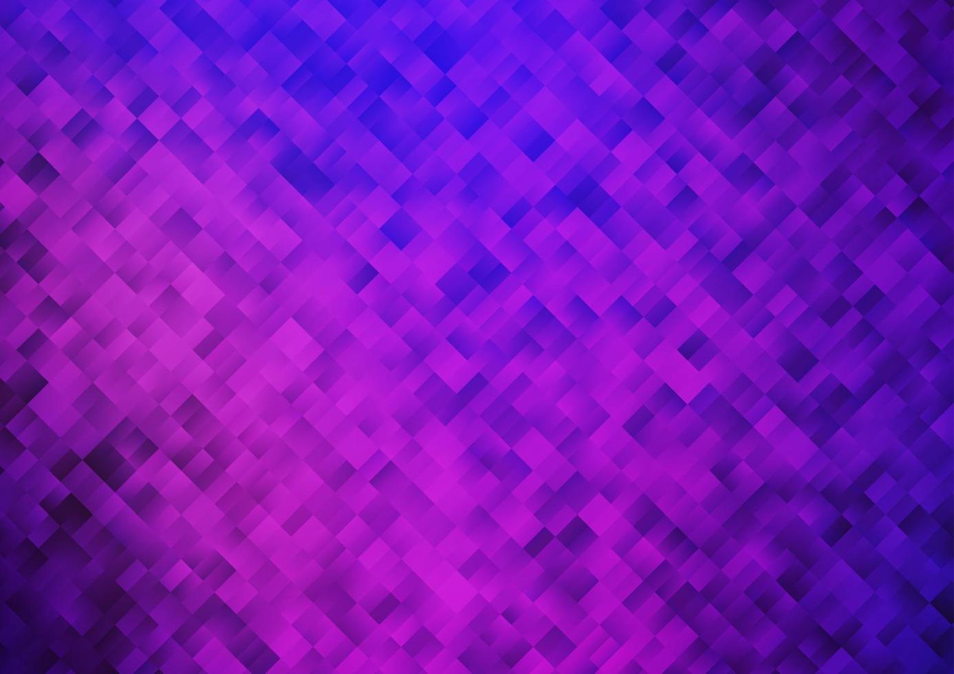 Light Purple vector template with crystals, rectangles.