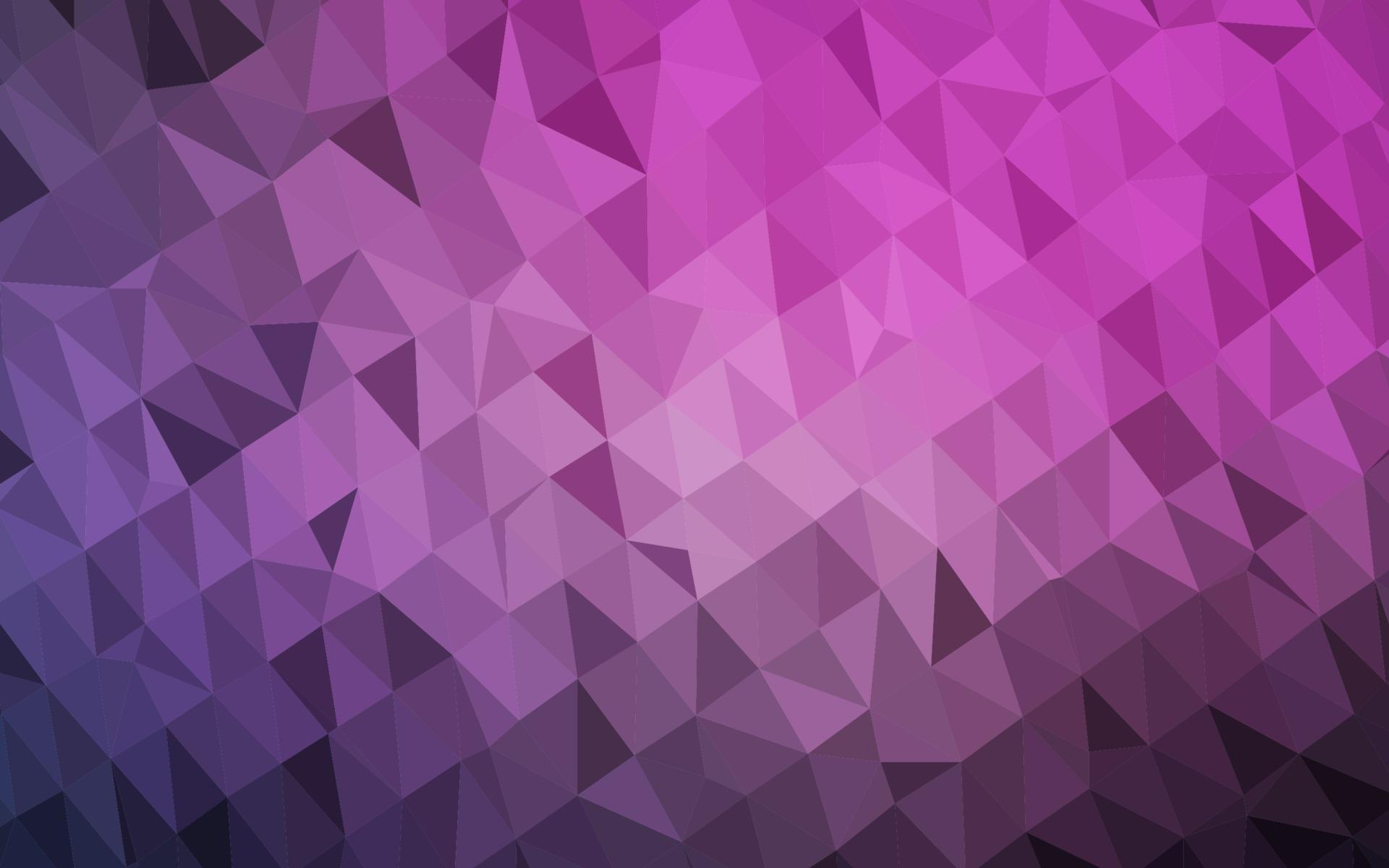 Dark Purple, Pink vector abstract polygonal layout. 6977251 Vector Art