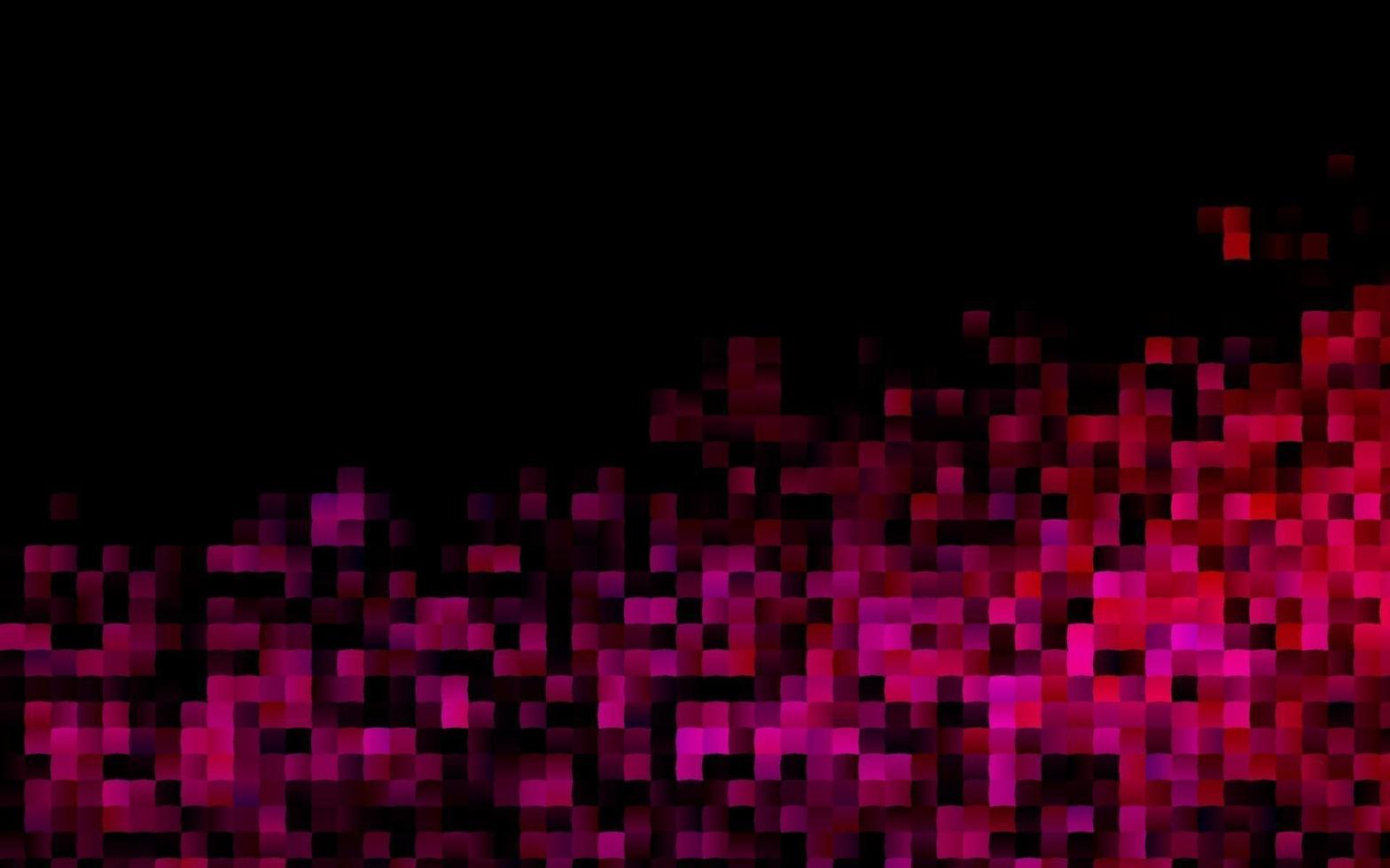 Dark Purple, Pink vector background with rectangles.