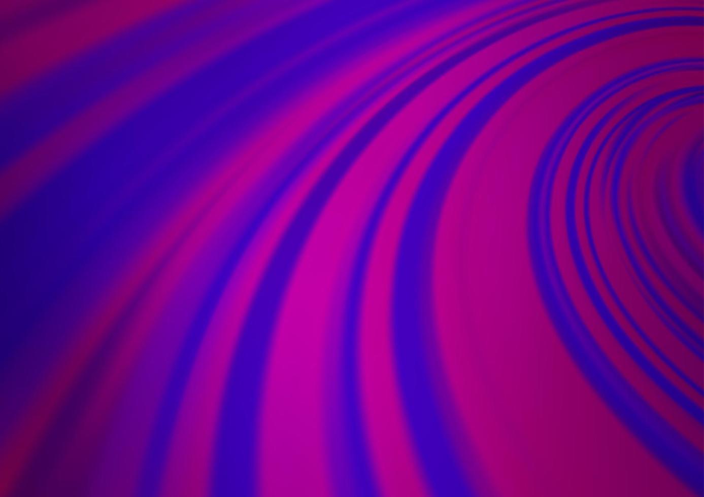 Light Purple vector glossy bokeh pattern.