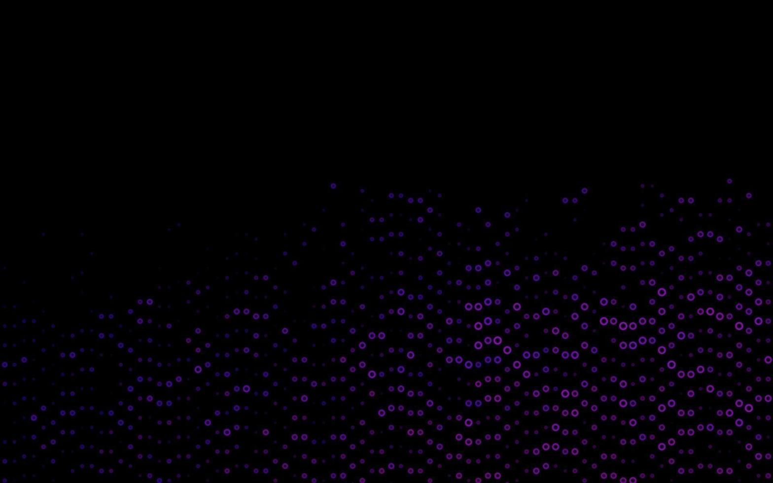 Light Purple vector pattern with spheres.