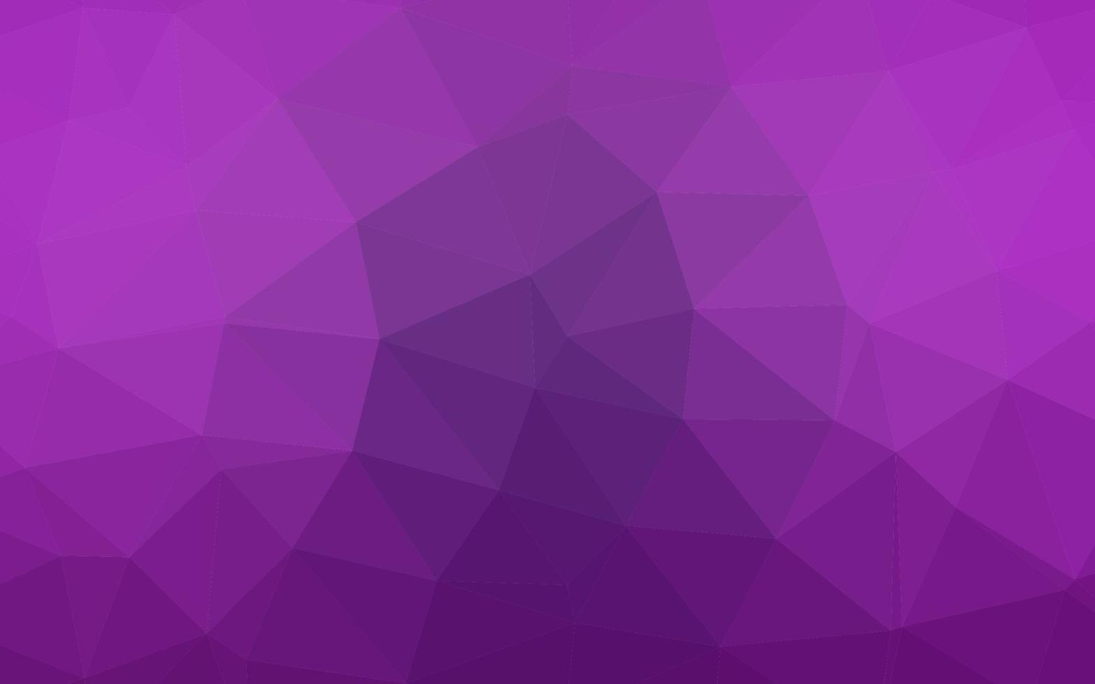 Light Purple vector shining triangular background.