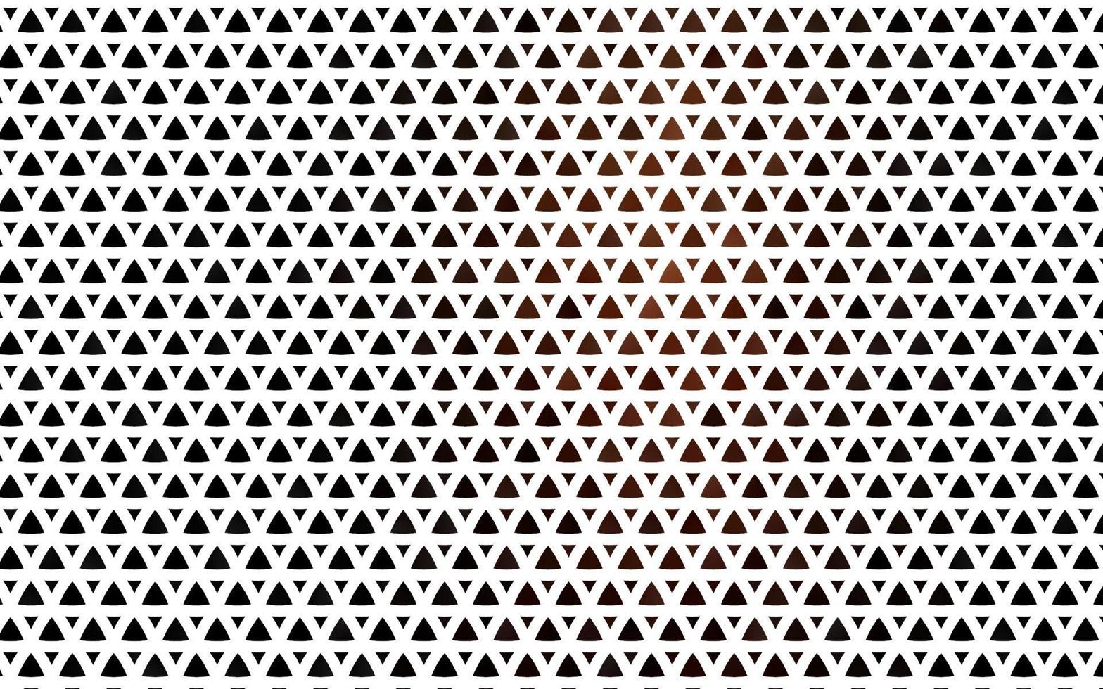 Light Red vector seamless background with triangles.