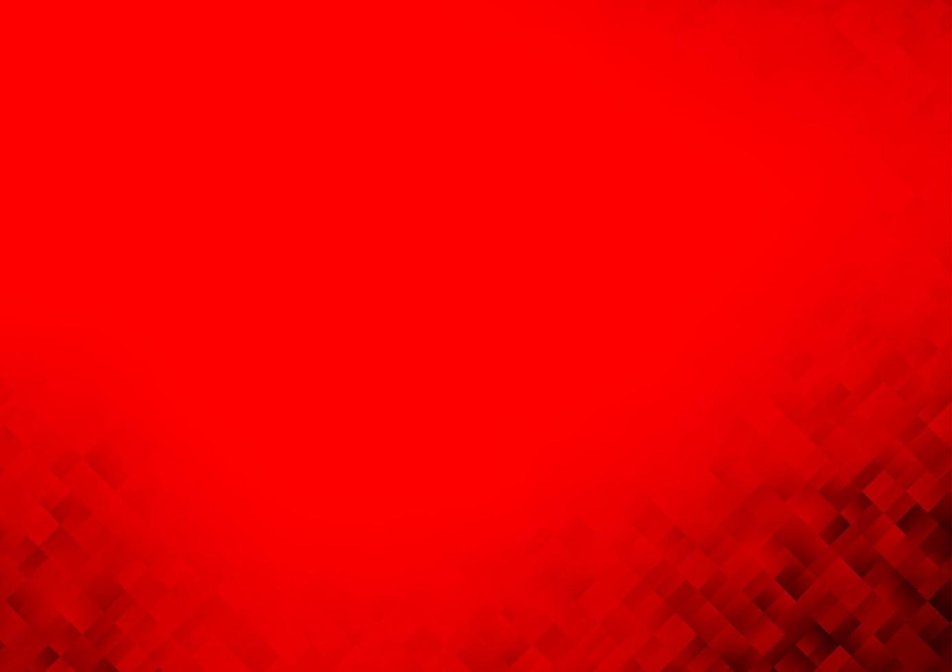 Light Red vector pattern in square style.